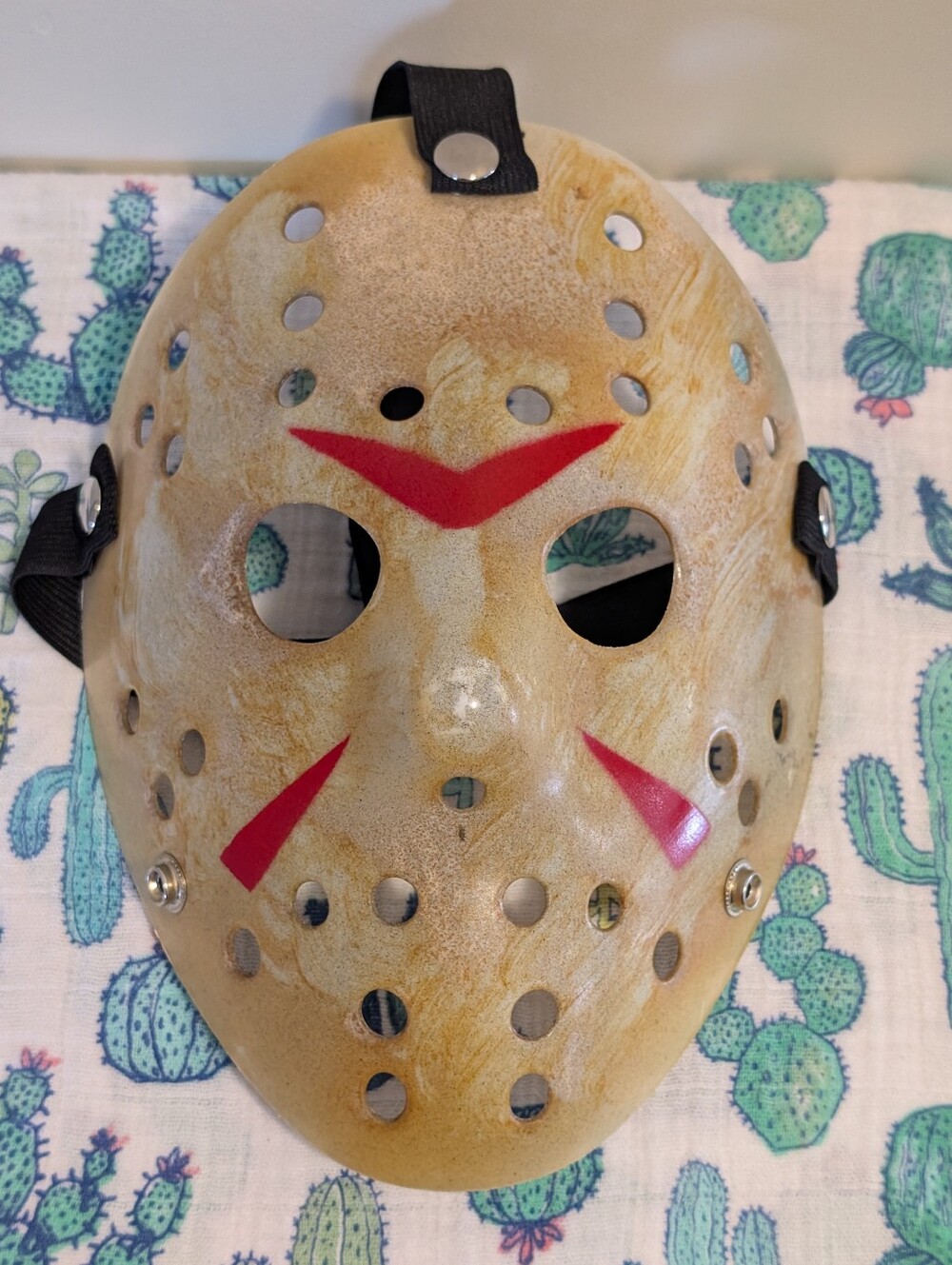 Friday The 13th, Jason Voorhees Mask, Halloween, Adult Sized - Picture 3 of 4